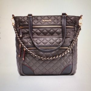 MZ Wallace Crosby Tote in Magnet